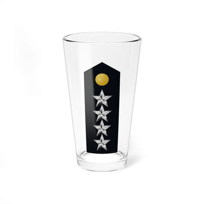 US Marine O10 shoulderboard dress (United States) (Military Rank) Pint Glass 16oz 16oz - Go Mug Yourself