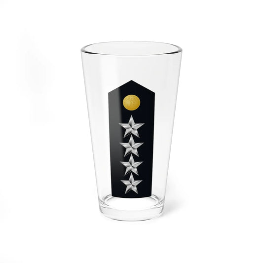 US Marine O10 shoulderboard dress (United States) (Military Rank) Pint Glass 16oz 16oz - Go Mug Yourself