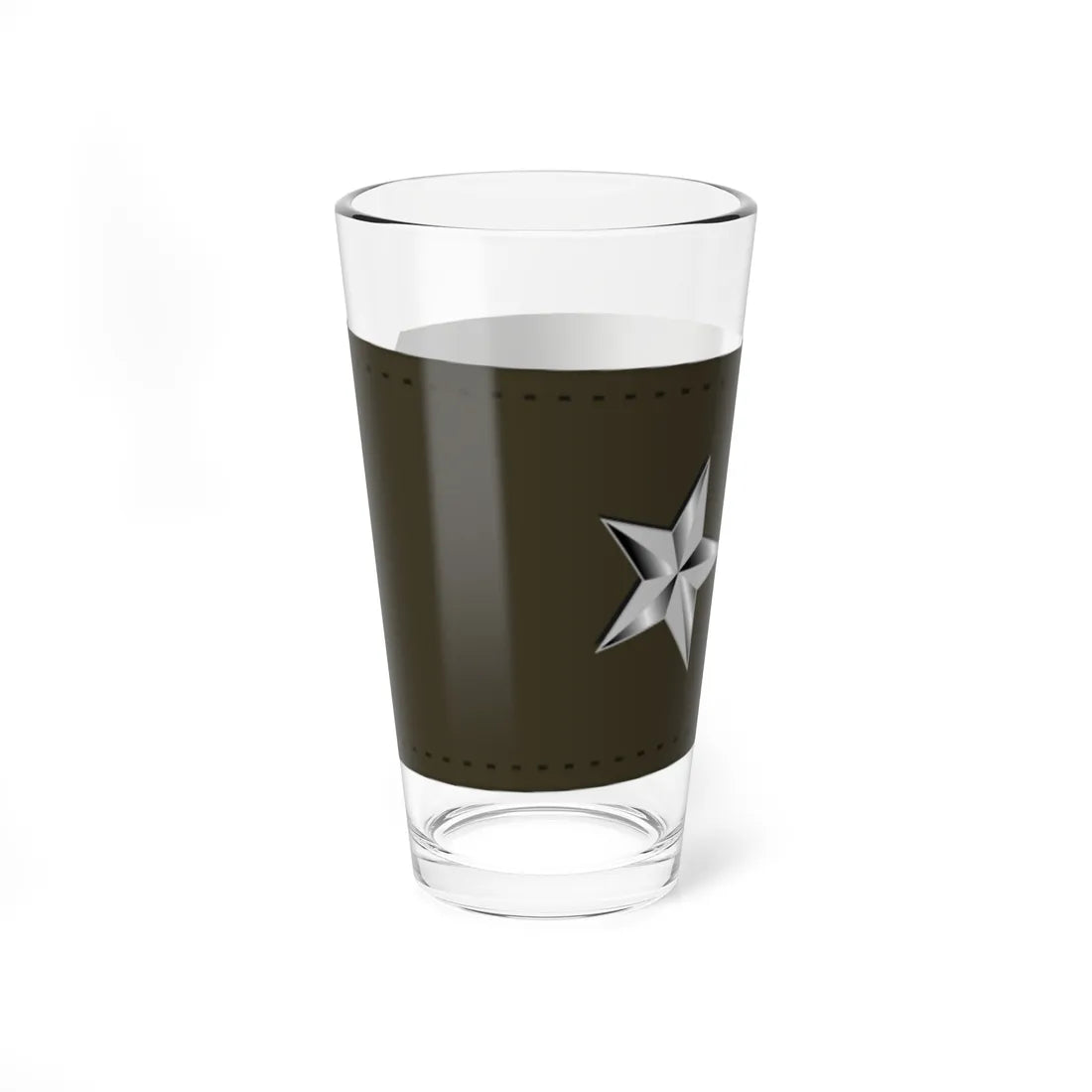 US Marine O7 shoulderboard (United States) (Military Rank) Pint Glass 16oz - Go Mug Yourself