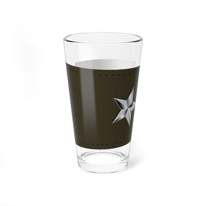 US Marine O7 shoulderboard (United States) (Military Rank) Pint Glass 16oz - Go Mug Yourself