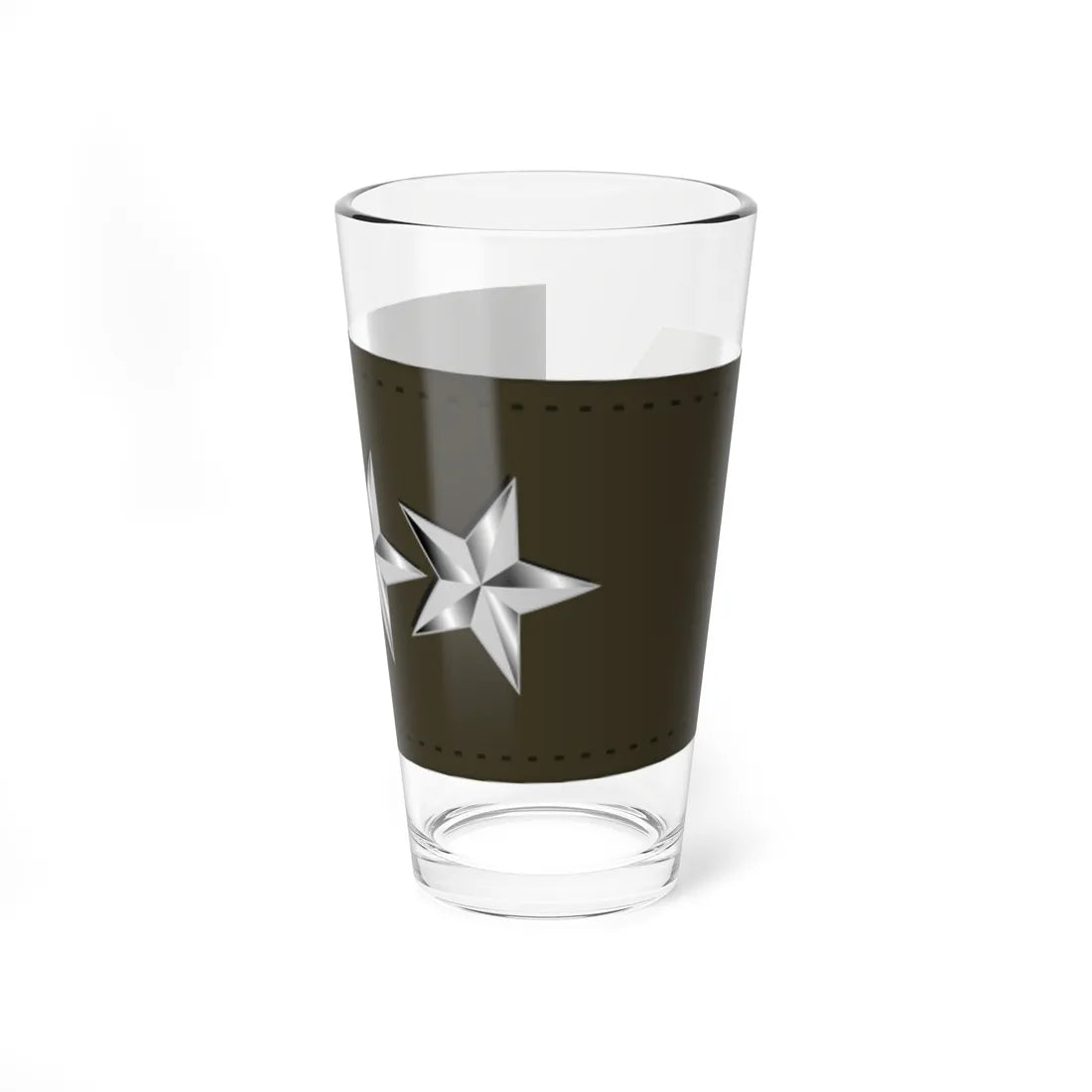 US Marine O8 shoulderboard (United States) (Military Rank) Pint Glass 16oz 16oz - Go Mug Yourself