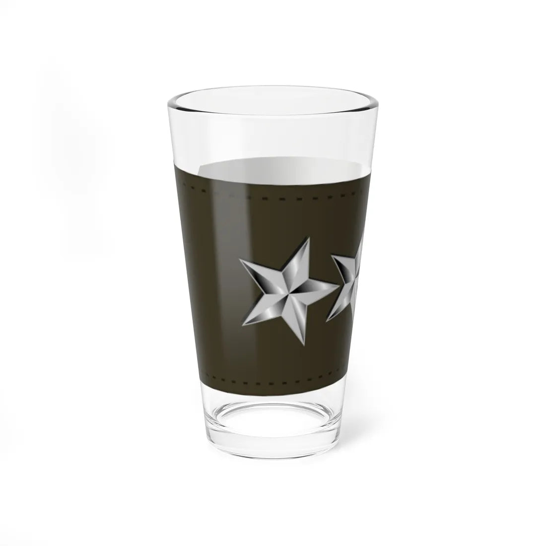 US Marine O8 shoulderboard (United States) (Military Rank) Pint Glass 16oz - Go Mug Yourself