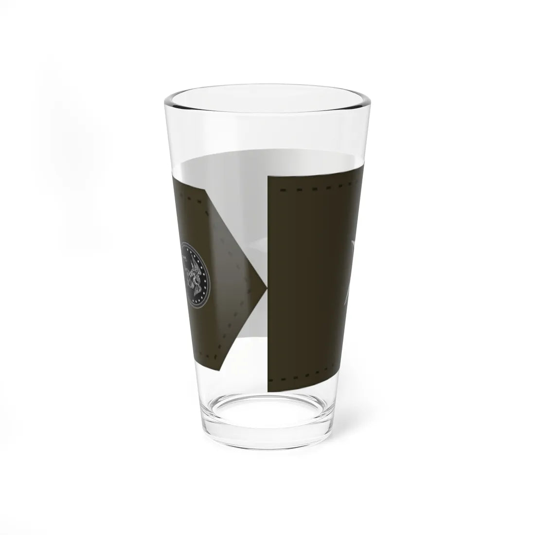 US Marine O8 shoulderboard (United States) (Military Rank) Pint Glass 16oz - Go Mug Yourself