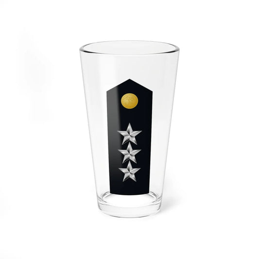 US Marine O9 shoulderboard dress (United States) (Military Rank) Pint Glass 16oz 16oz - Go Mug Yourself