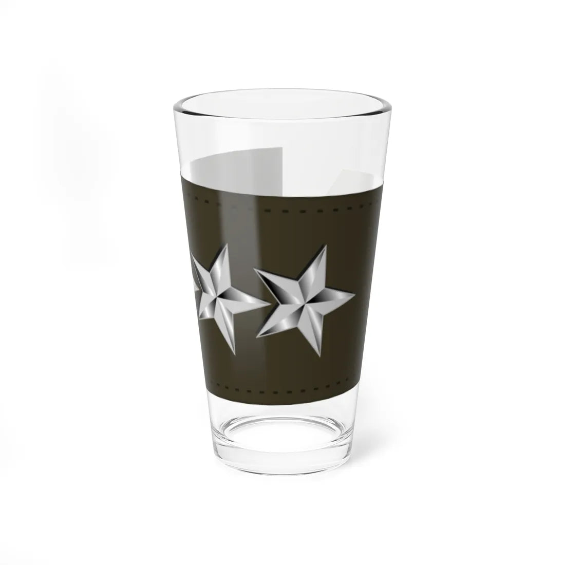 US Marine O9 shoulderboard (United States) (Military Rank) Pint Glass 16oz 16oz - Go Mug Yourself