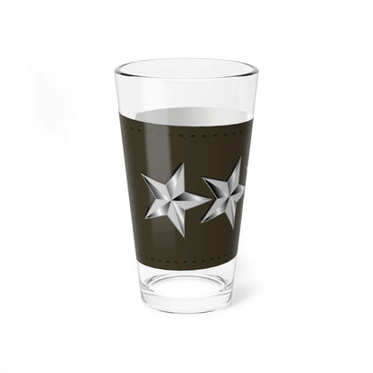 US Marine O9 shoulderboard (United States) (Military Rank) Pint Glass 16oz - Go Mug Yourself