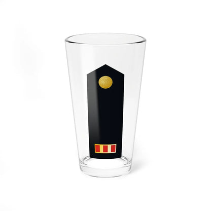 US Marine W 2 shoulderboard dress (United States) (Military Rank) Pint Glass 16oz 16oz - Go Mug Yourself