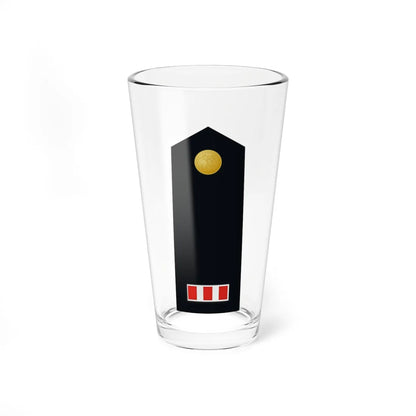 US Marine W 4 shoulderboard dress (United States) (Military Rank) Pint Glass 16oz 16oz - Go Mug Yourself