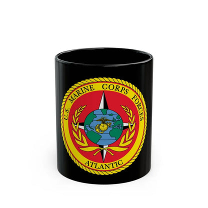 US Marines Corps Forces Atlantic (USMC) Black Coffee Mug-11oz-Go Mug Yourself