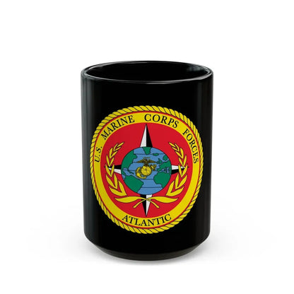 US Marines Corps Forces Atlantic (USMC) Black Coffee Mug 15oz - Go Mug Yourself
