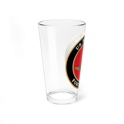 US Marines Force Recon (USMC) Pint Glass 16oz-Go Mug Yourself