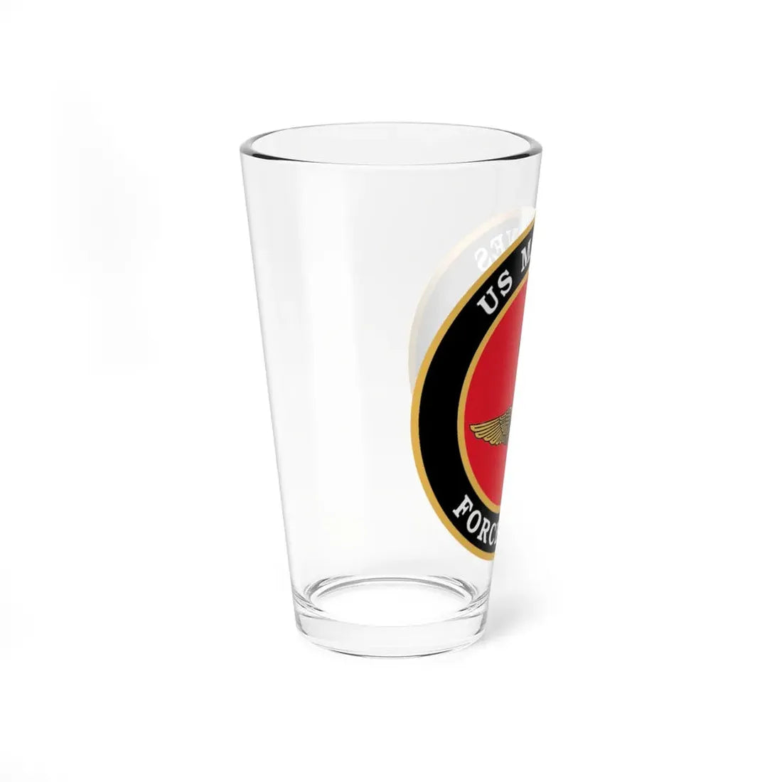 US Marines Force Recon (USMC) Pint Glass 16oz - Go Mug Yourself