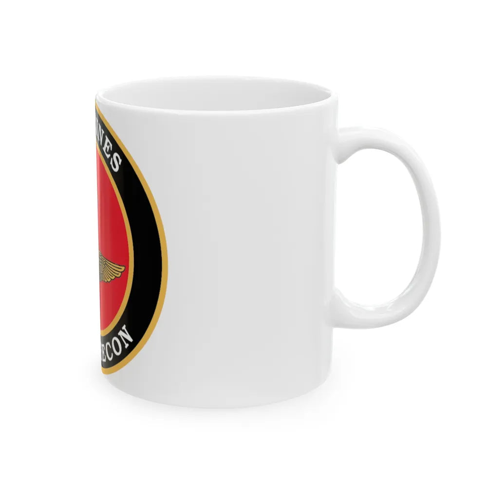 US Marines Force Recon (USMC) White Coffee Mug-Go Mug Yourself