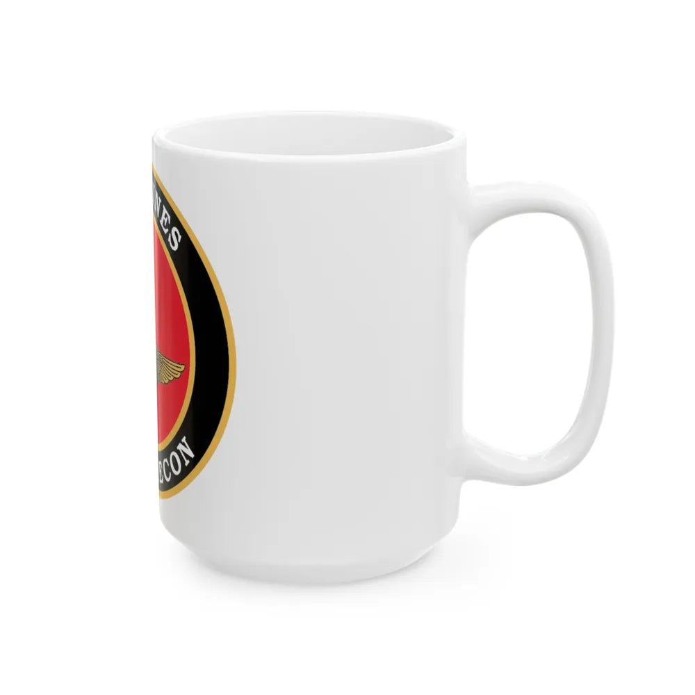 US Marines Force Recon (USMC) White Coffee Mug-Go Mug Yourself