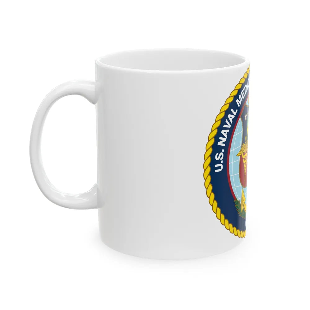 US NAMRU 6 (U.S. Navy) White Coffee Mug-Go Mug Yourself