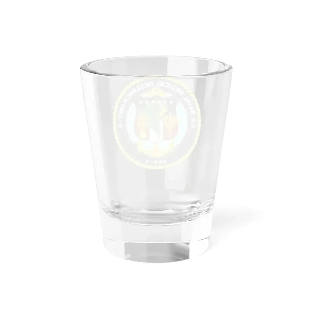 US NAMRU 6 (U.S. Navy) Shot Glass 1.5oz - Go Mug Yourself
