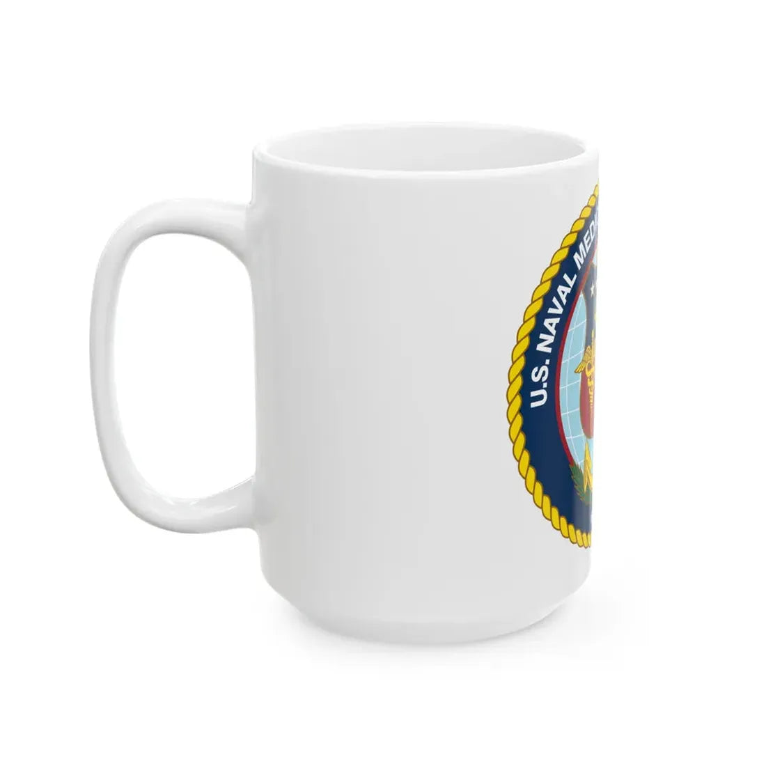US NAMRU 6 (U.S. Navy) White Coffee Mug - Go Mug Yourself