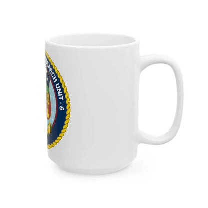 US NAMRU 6 (U.S. Navy) White Coffee Mug - Go Mug Yourself