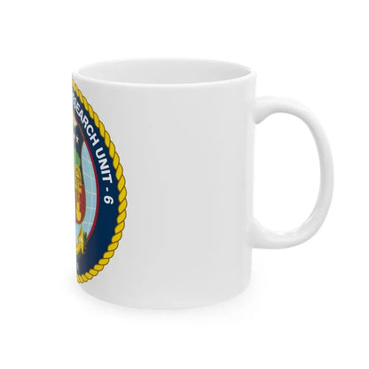 US NAMRU 6 (U.S. Navy) White Coffee Mug - Go Mug Yourself