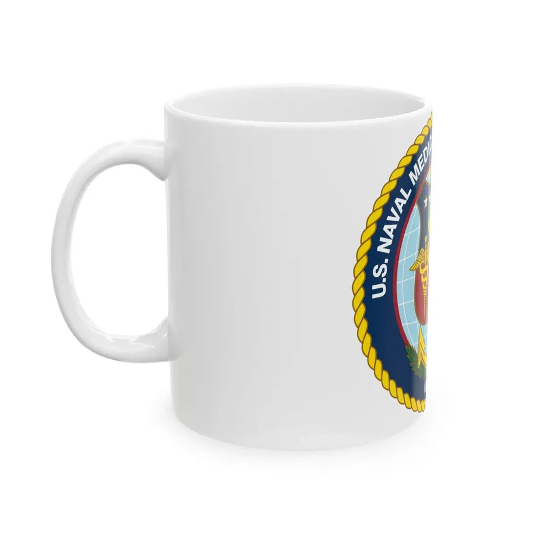 US NAMRU 6 (U.S. Navy) White Coffee Mug - Go Mug Yourself
