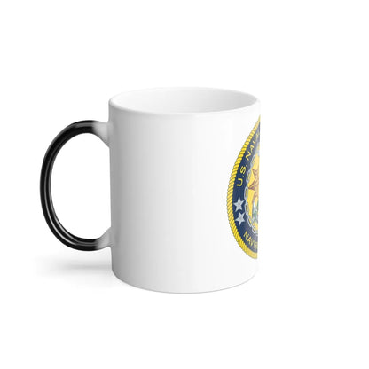 US Naval Forces Region Japan (U.S. Navy) Color Changing Mug 11oz-Go Mug Yourself