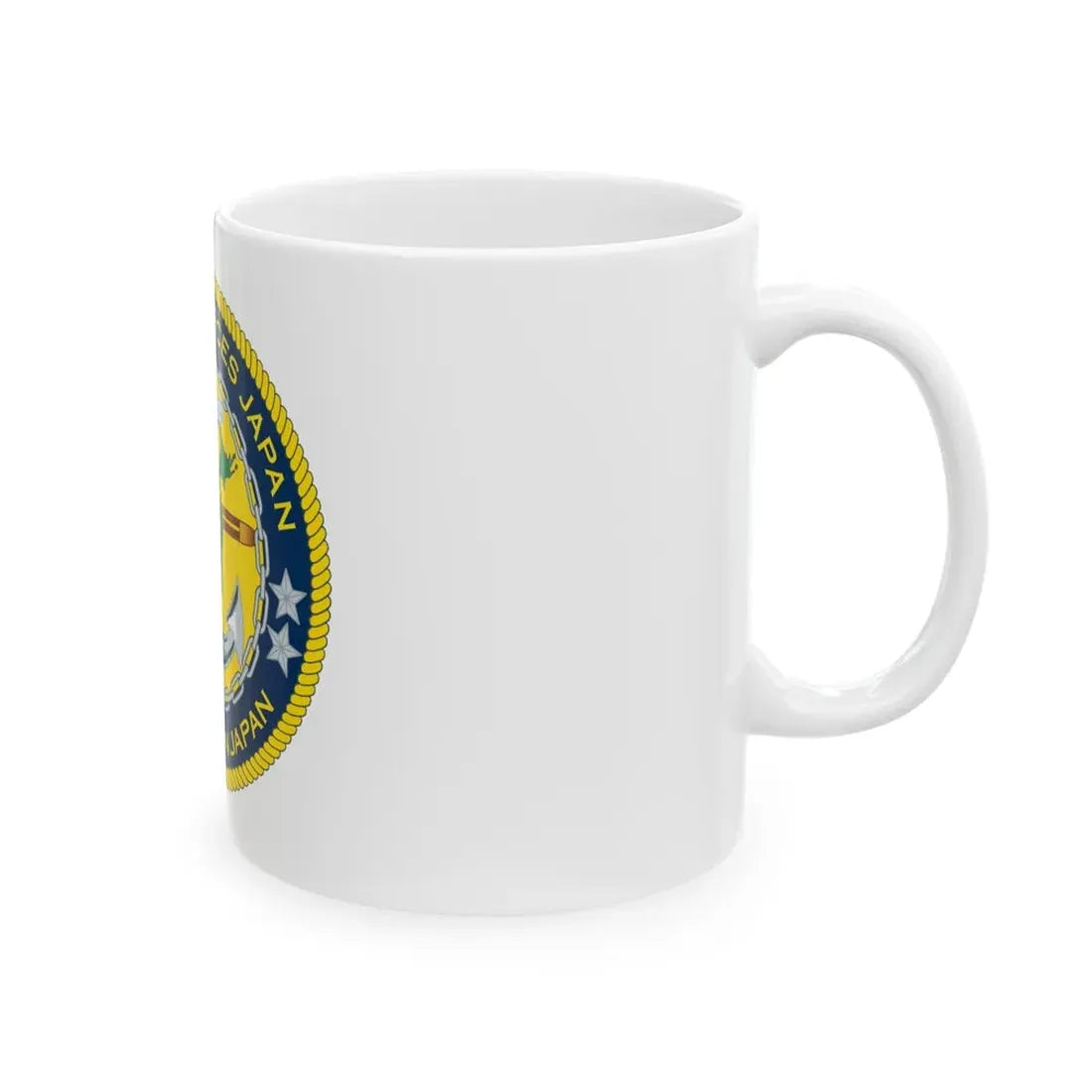 US Naval Forces Region Japan (U.S. Navy) White Coffee Mug - Go Mug Yourself