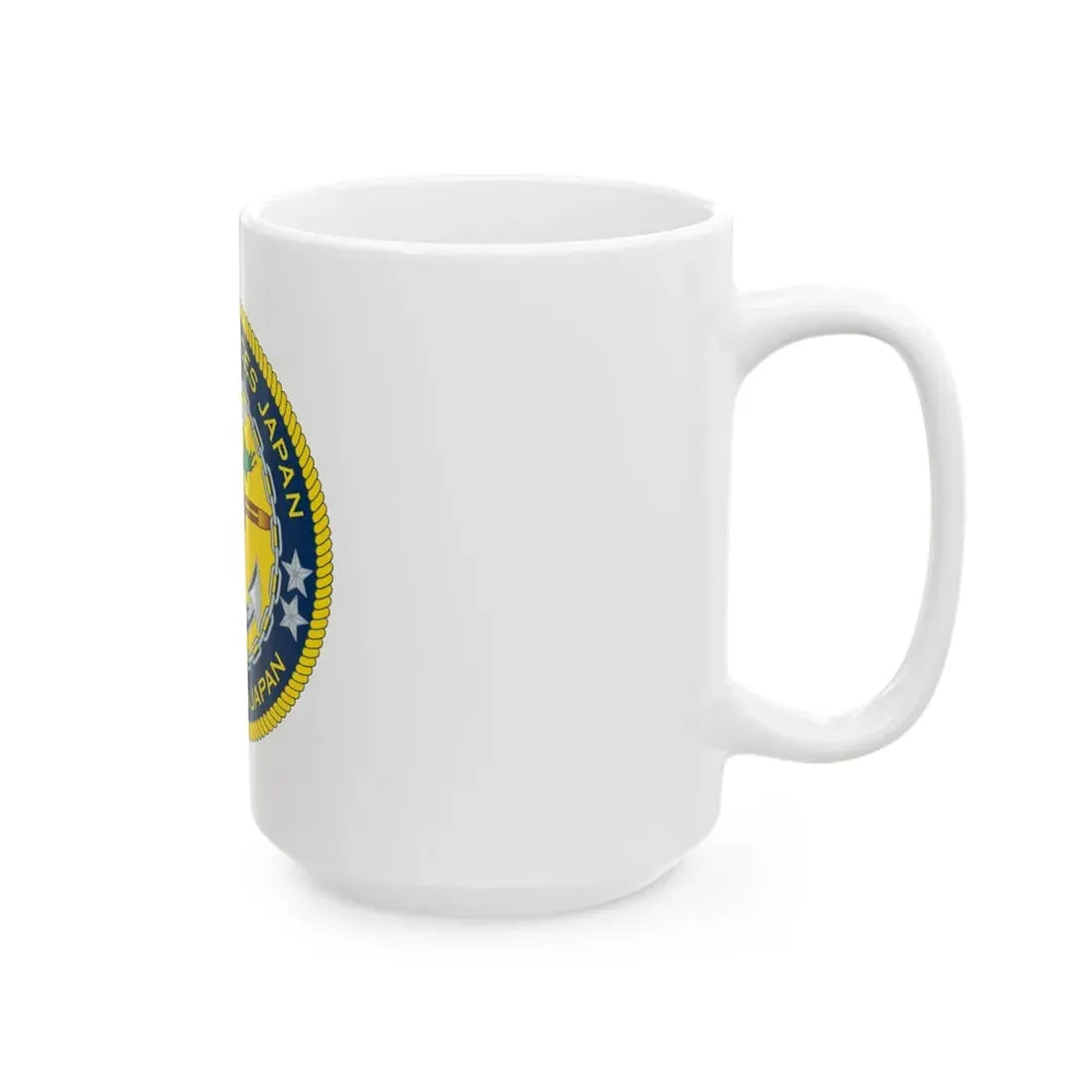 US Naval Forces Region Japan (U.S. Navy) White Coffee Mug - Go Mug Yourself