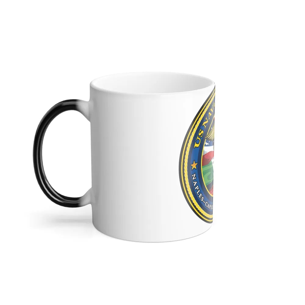 US Naval Hospital Naples Capodichino Landstul (U.S. Navy) Color Changing Mug 11oz-Go Mug Yourself