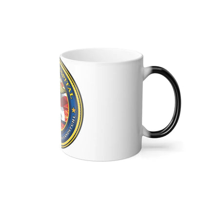 US Naval Hospital Naples Capodichino Landstul (U.S. Navy) Color Changing Mug 11oz-Go Mug Yourself