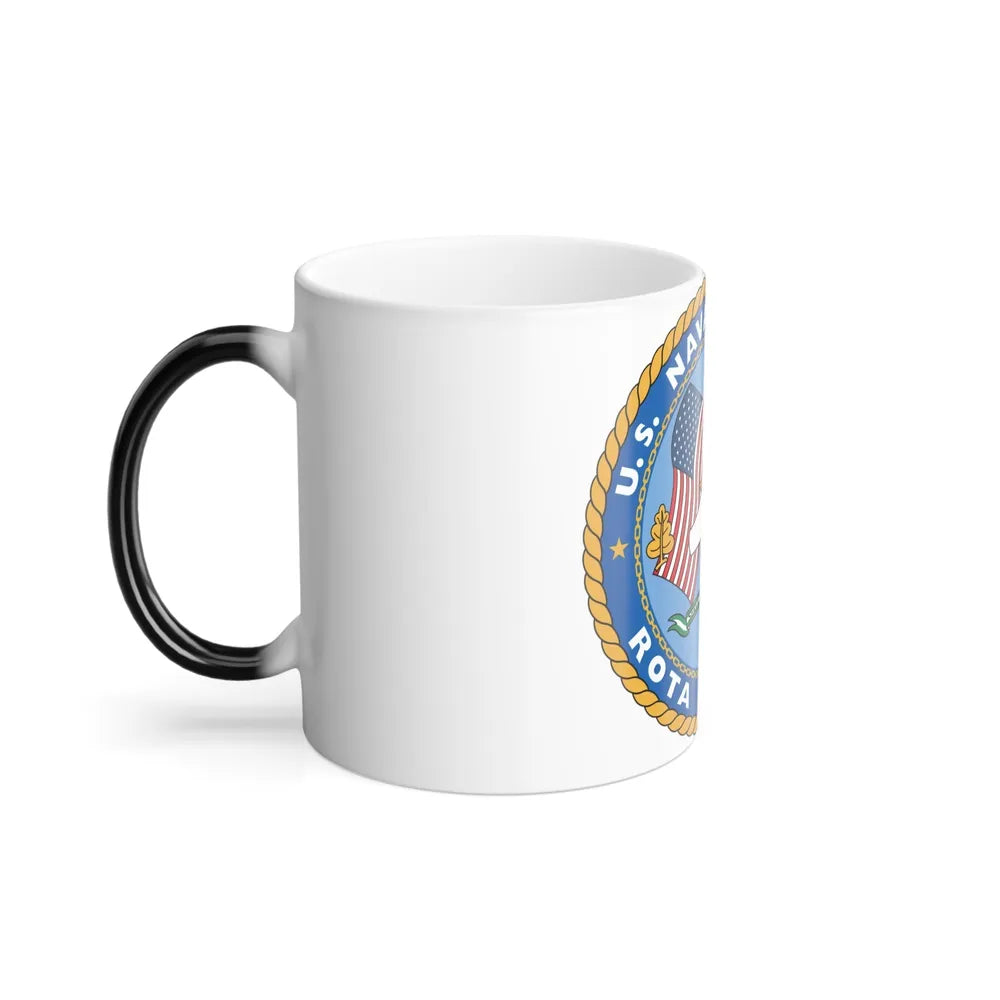 US Naval Hospital Rota Spain (U.S. Navy) Color Changing Mug 11oz-Go Mug Yourself
