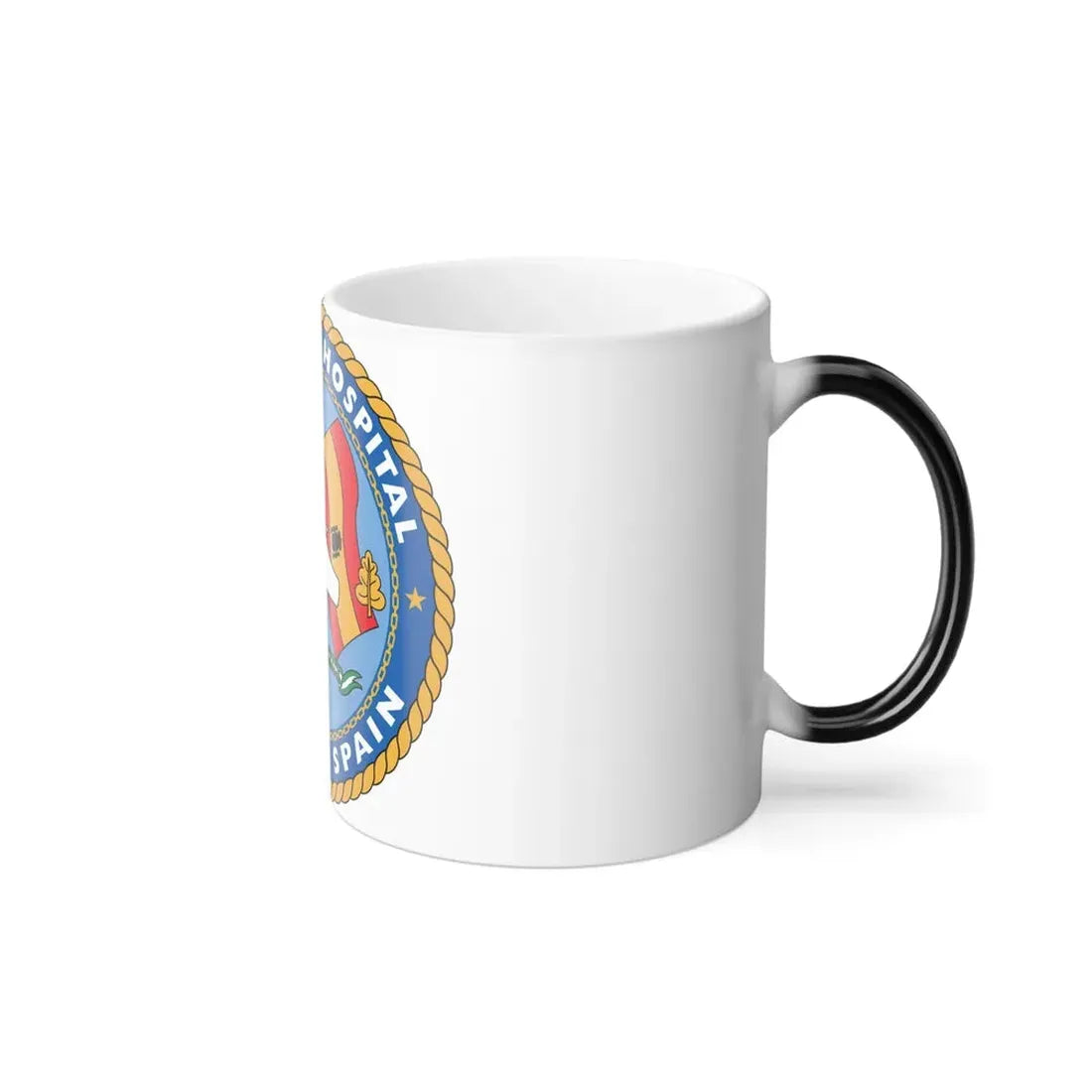 US Naval Hospital Rota Spain (U.S. Navy) Color Changing Mug 11oz - Go Mug Yourself