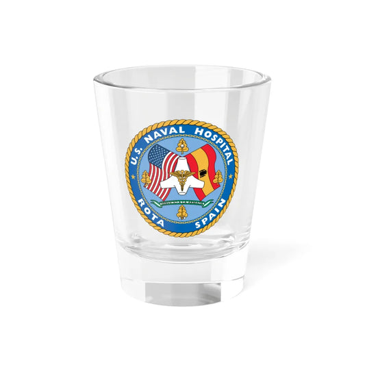 US Naval Hospital Rota Spain (U.S. Navy) Shot Glass 1.5oz 1.5oz - Go Mug Yourself