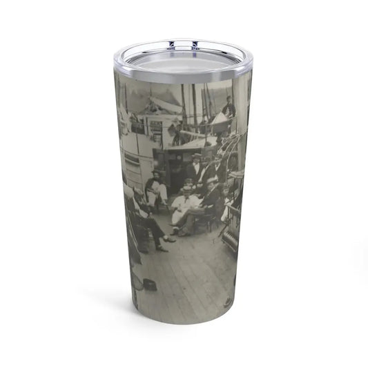 U.S. Naval Officers Relaxing On Deck (U.S. Civil War) Tumbler 20oz 20oz - Go Mug Yourself