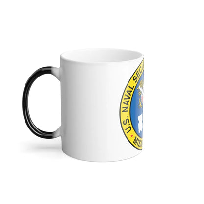 US Naval Security Group Activity Misawa Japan (U.S. Navy) Color Changing Mug 11oz-Go Mug Yourself
