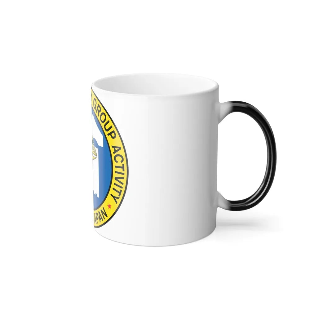 US Naval Security Group Activity Misawa Japan (U.S. Navy) Color Changing Mug 11oz-Go Mug Yourself