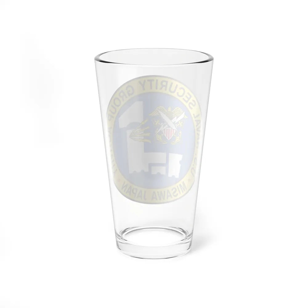 US Naval Security Group Activity Misawa Japan (U.S. Navy) Pint Glass 16oz-Go Mug Yourself