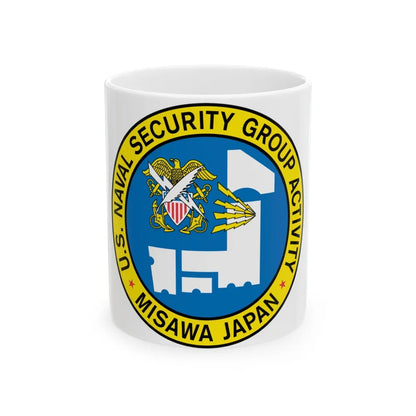 US Naval Security Group Activity Misawa Japan (U.S. Navy) White Coffee Mug-11oz-Go Mug Yourself