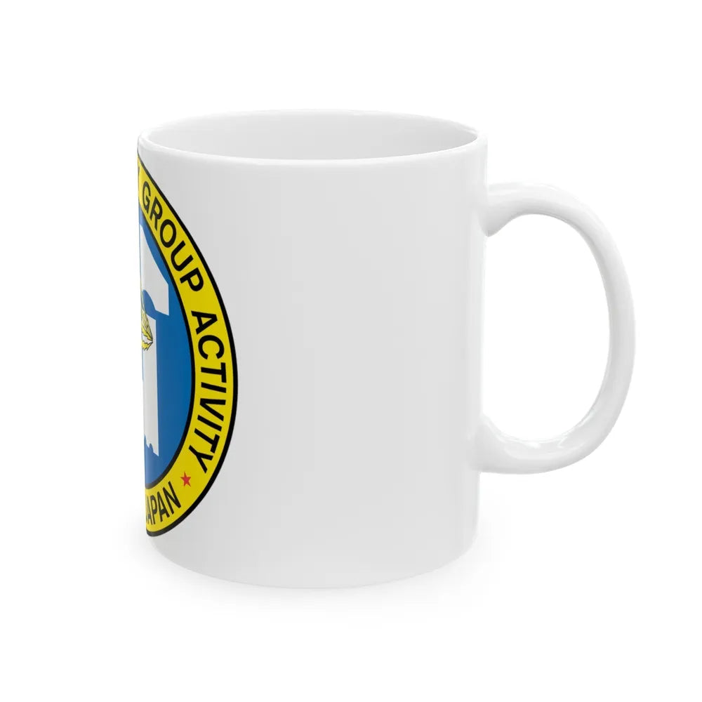 US Naval Security Group Activity Misawa Japan (U.S. Navy) White Coffee Mug-Go Mug Yourself