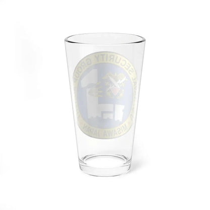 US Naval Security Group Activity Misawa Japan (U.S. Navy) Pint Glass 16oz - Go Mug Yourself