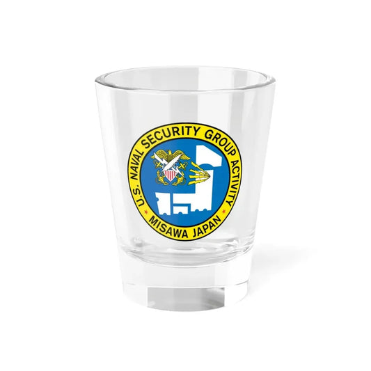 US Naval Security Group Activity Misawa Japan (U.S. Navy) Shot Glass 1.5oz 1.5oz - Go Mug Yourself