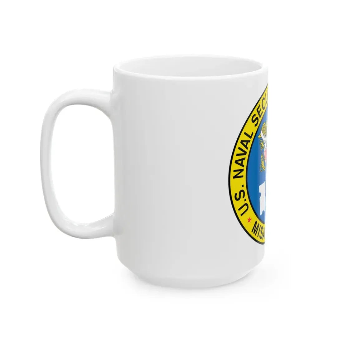 US Naval Security Group Activity Misawa Japan (U.S. Navy) White Coffee Mug - Go Mug Yourself