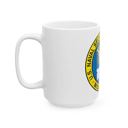 US Naval Security Group Activity Misawa Japan (U.S. Navy) White Coffee Mug - Go Mug Yourself