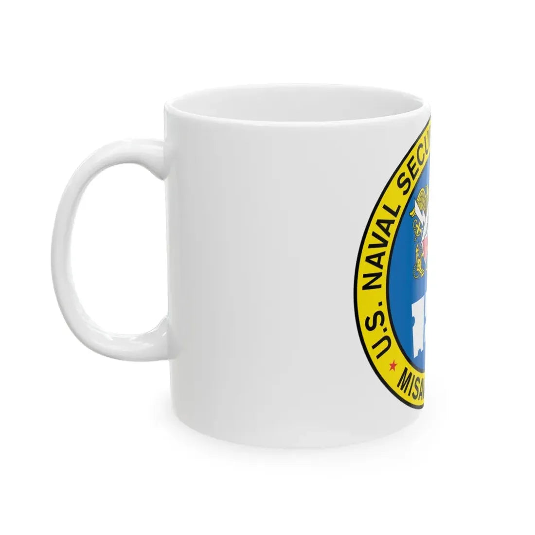 US Naval Security Group Activity Misawa Japan (U.S. Navy) White Coffee Mug - Go Mug Yourself