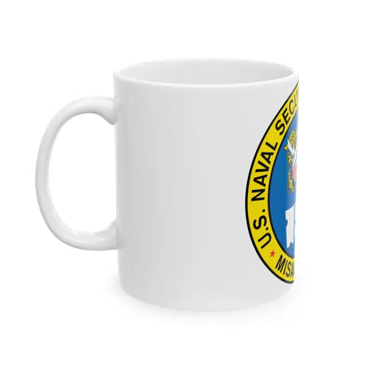 US Naval Security Group Activity Misawa Japan (U.S. Navy) White Coffee Mug - Go Mug Yourself