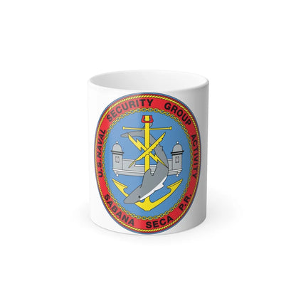US Naval Security Group Activity Sabana Seca PR (U.S. Navy) Color Changing Mug 11oz-11oz-Go Mug Yourself