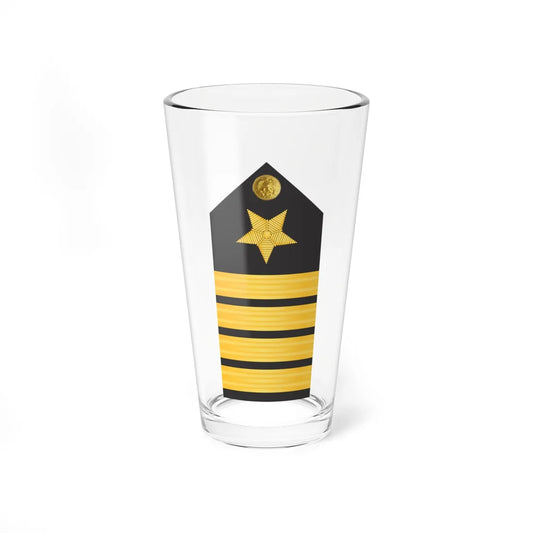 U.S. Navy Captain O 6 shoulder board (United States) (Military Rank) Pint Glass 16oz 16oz - Go Mug Yourself