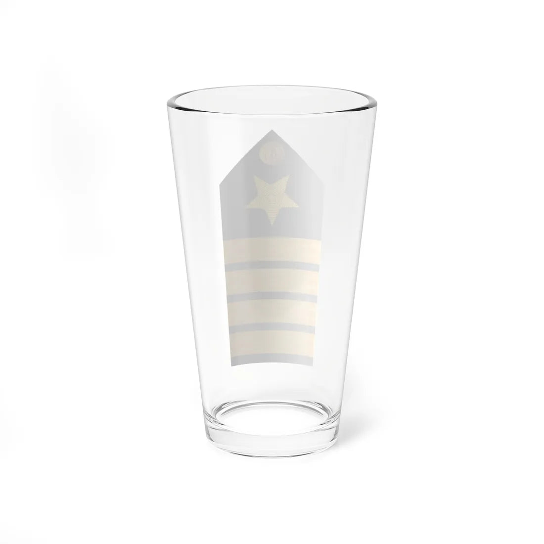 U.S. Navy Captain O 6 shoulder board (United States) (Military Rank) Pint Glass 16oz - Go Mug Yourself