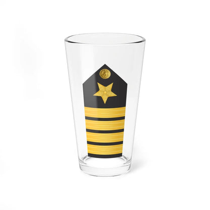 U.S. Navy Captain O 6 shoulder board (United States) (Military Rank) Pint Glass 16oz - Go Mug Yourself