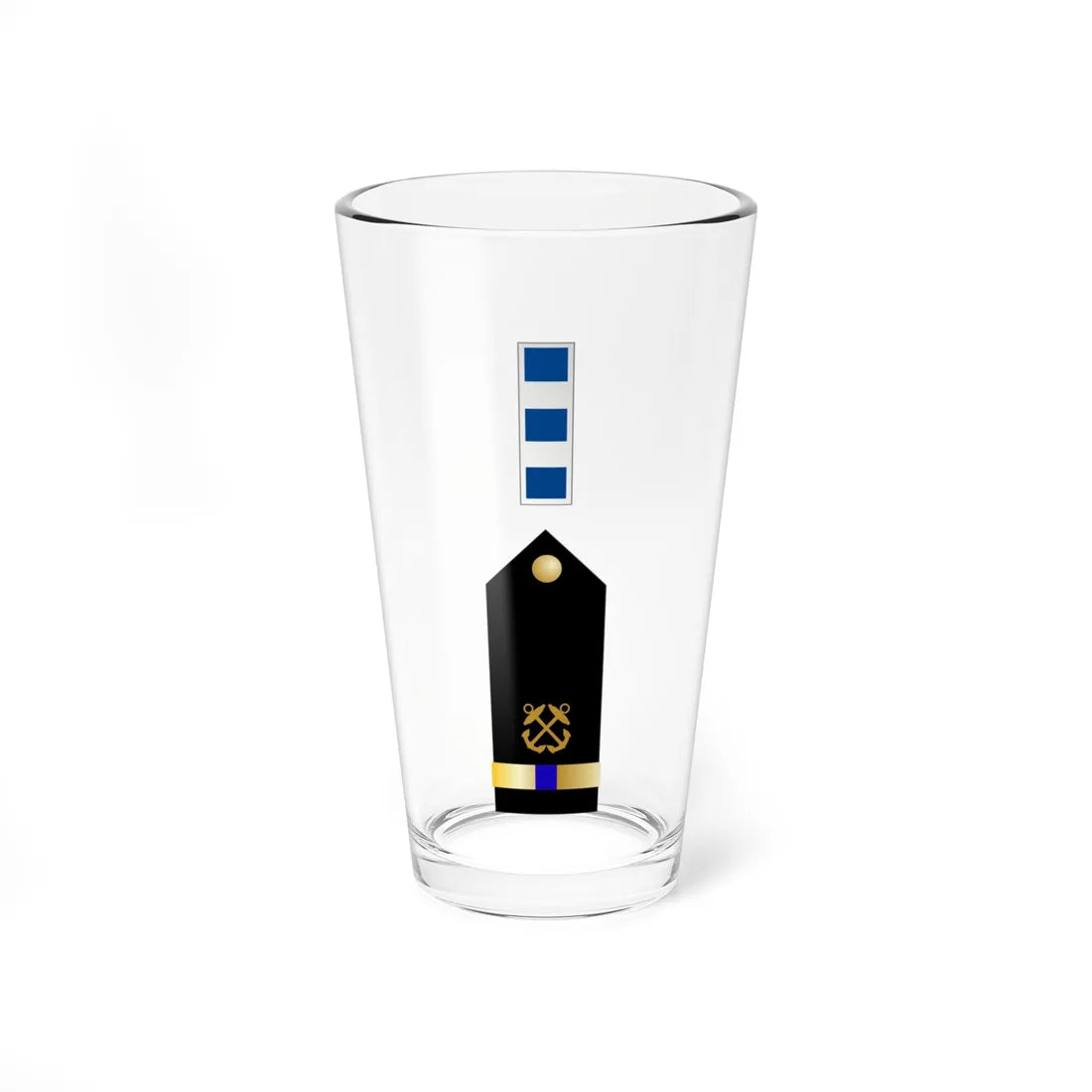US Navy CW4 insignia (United States) (Military Rank) Pint Glass 16oz 16oz - Go Mug Yourself