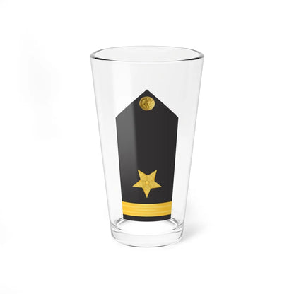 U.S. Navy Ensign O 1 shoulder board (United States) (Military Rank) Pint Glass 16oz 16oz - Go Mug Yourself